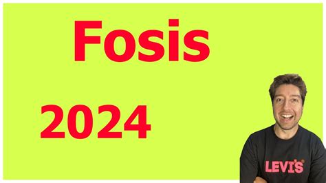 fosis 2024 postulación